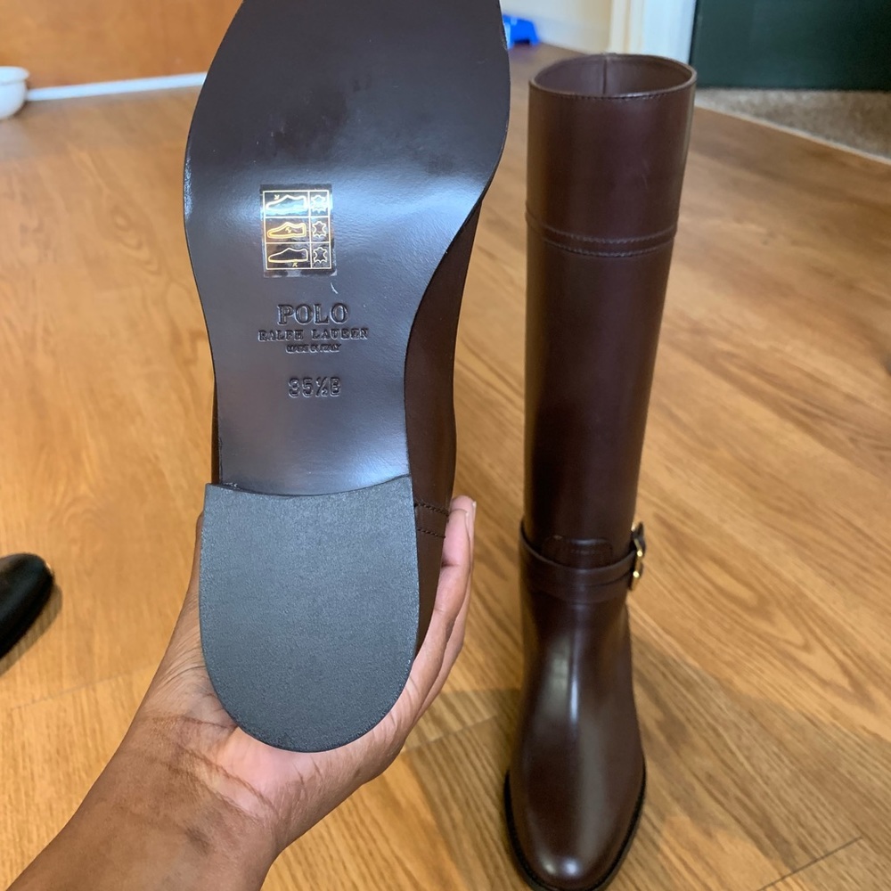 Brown boots